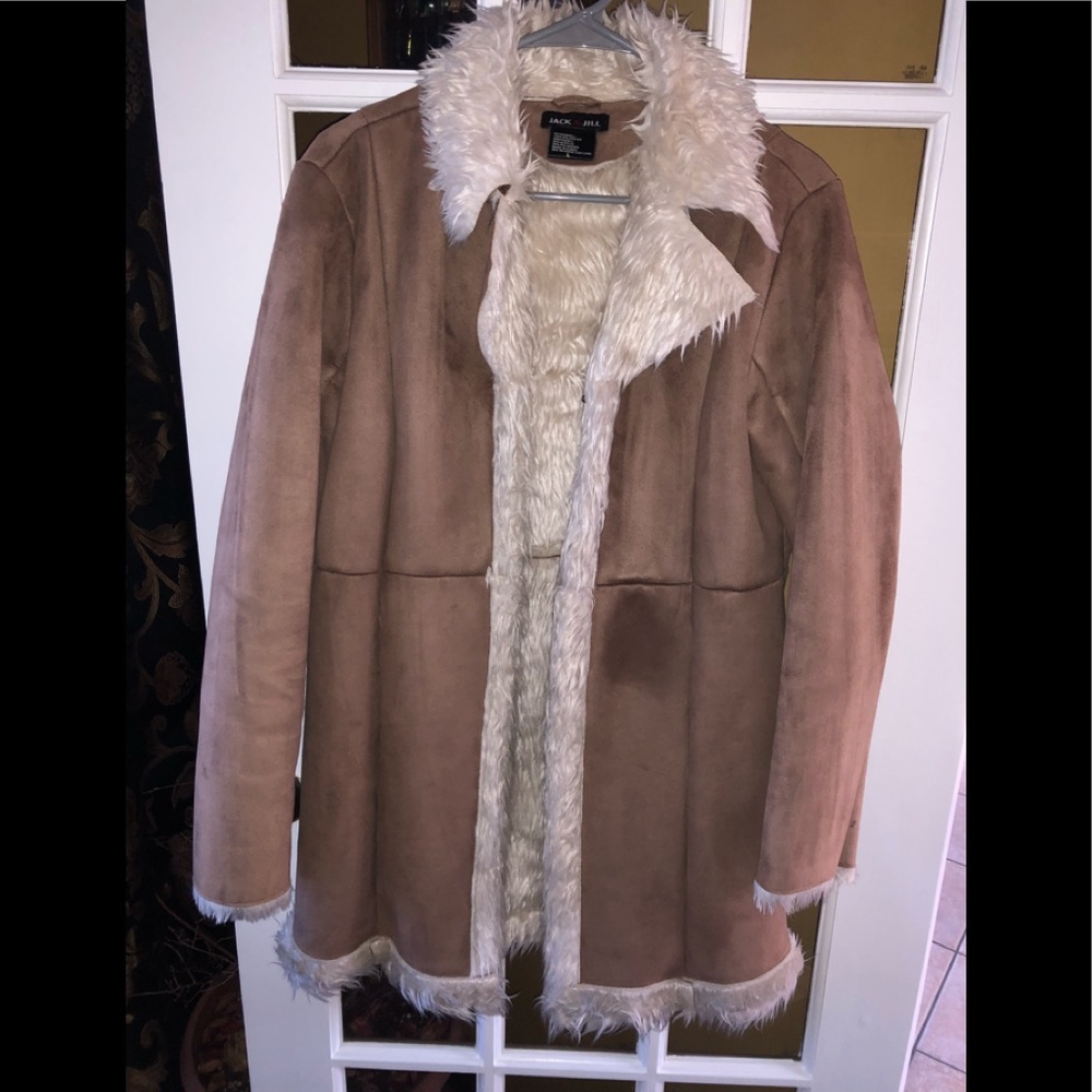 Faux winter coat
